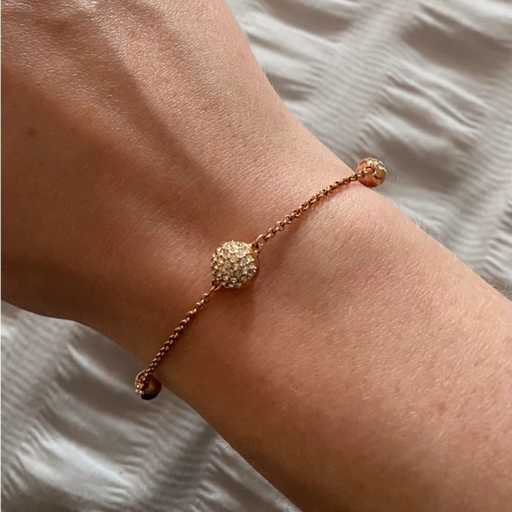SWAROVSKI REMIX COLLECTION BRACELET WITH SPHERES, ROSE GOLD